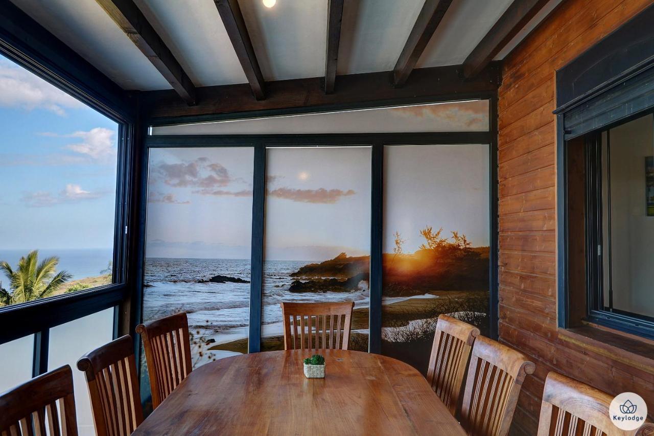 Kaz Bois Blanc - Vue mer - Les Avirons Extérieur photo
