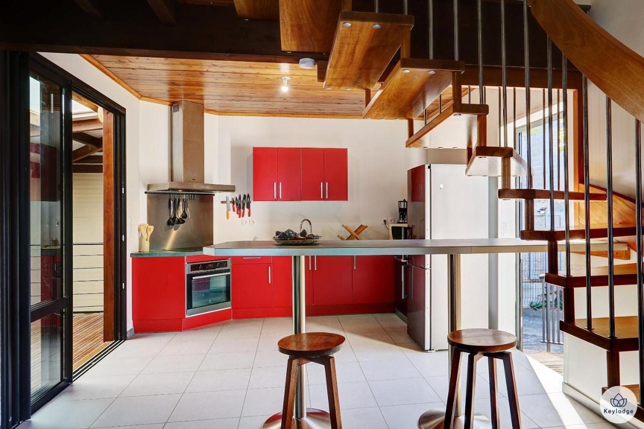 Kaz Bois Blanc - Vue mer - Les Avirons Extérieur photo
